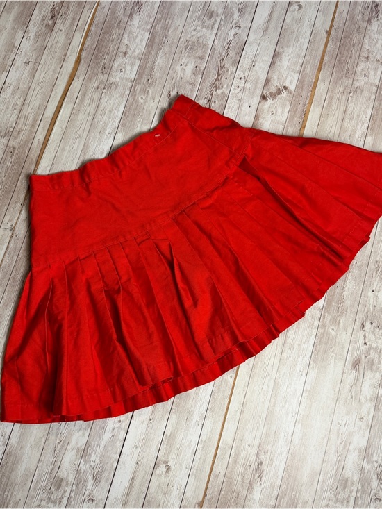 Dresses & Skirts - Red Pleated Women’s Skirt